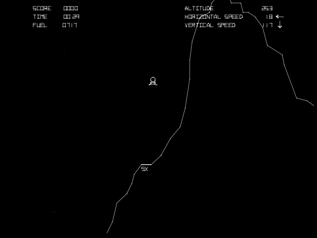 Lunar Lander (rev 2) Screenthot 2